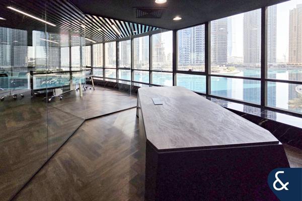 Next to Metro | Glass Partitions | Lake Views